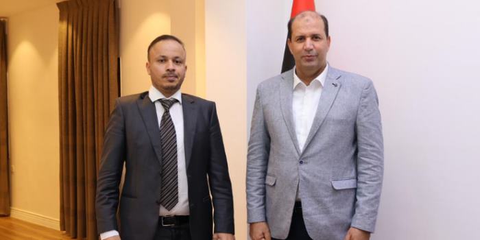 زيارة مدير عام المركز لوزارة التعليم العالي والبحث العلمي